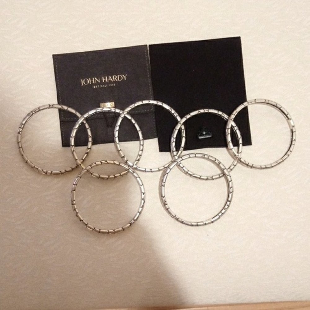 JOHN HARDY Kali Slim Bangle Bracelet Size M